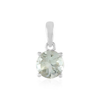 Ciondolo in argento con Ametista Verde