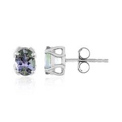 Orecchini in argento con Tanzanite (non riscaldata)