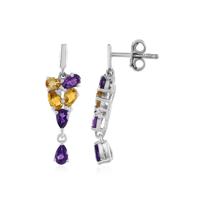 Orecchini in argento con Ametista