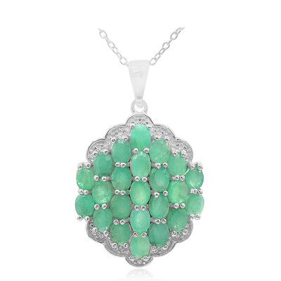 Collana in argento con Smeraldo