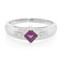 Anello in argento con Rodolite Rajasthan