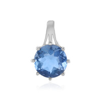 Ciondolo in argento con Fluorite Cangiante