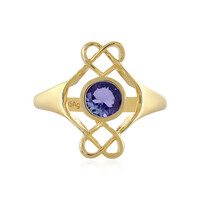 Anello in argento con Tanzanite