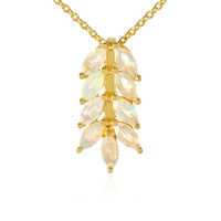 Collana in argento con Opale di Welo