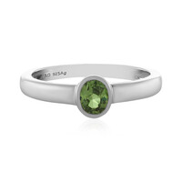 Anello in argento con Demantoide Russo