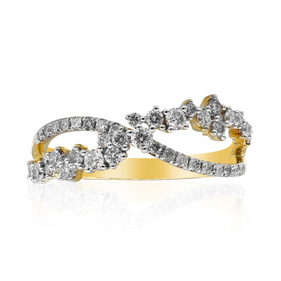 Anello in oro con Diamante I1 (H) (CIRARI)