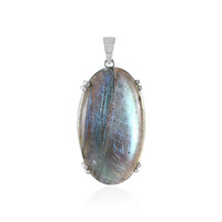 Ciondolo in argento con Labradorite