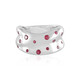 Anello in argento con Spinello Rosso (de Melo)