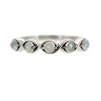 Anello in argento con Opale di Welo