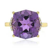 Anello in oro con Ametista