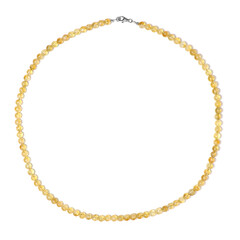 Collana in argento con Citrino