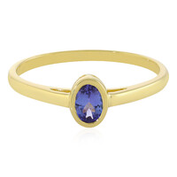 Anello in oro con Tanzanite AAA