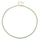 Collana in argento con Demantoide