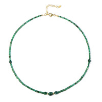 Collana in argento con Smeraldo Zambia
