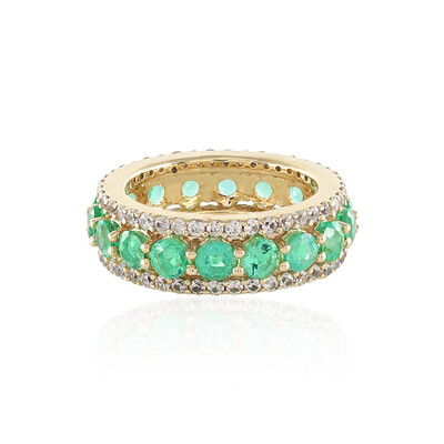 Anello in oro con Smeraldo Russo