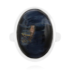 Anello in argento con Pietersite