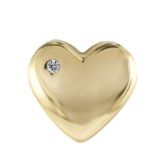 Ciondolo in oro con Diamante SI1 (G)