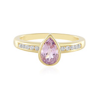 Anello in argento con Kunzite