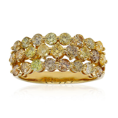 Anello in oro con Diamante Fancy SI2 (CIRARI)