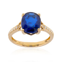 Anello in oro con Cianite del Nepal (CIRARI)