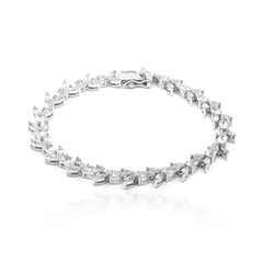 Bracciale in argento con Topazio Bianco