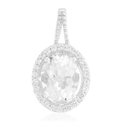 Ciondolo in argento con Petalite