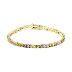 Bracciale in argento con Peridoto della Birmania