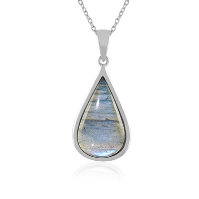 Collana in argento con Labradorite