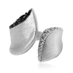 Anello in argento con Spinello Nero