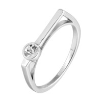 Anello in argento con Danburite