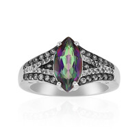 Anello in argento con Quarzo Mistico