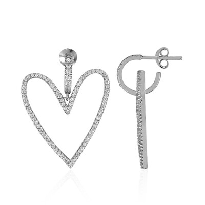 Orecchini in argento con Zircone