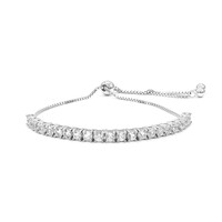 Bracciale in argento con Topazio Bianco