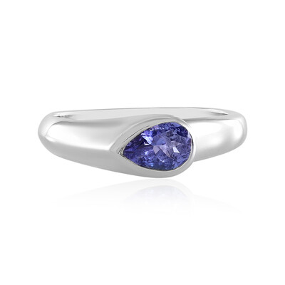 Anello in argento con Tanzanite (Adela Silber)