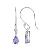 Orecchini in argento con Tanzanite