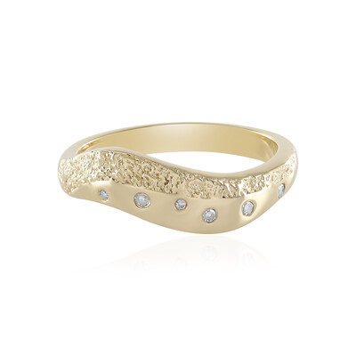 Anello in argento con Diamante I2 (I)