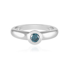 Anello in oro con Diamante Blu I2 (KM by Juwelo)