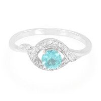 Anello in argento con Apatite Blu