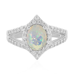 Anello in argento con Opale di Welo