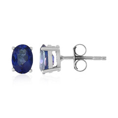 Orecchini in argento con Topazio Blu Royal