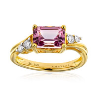Anello in oro con Diasporo Rosa (AMAYANI)