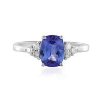 Anello in argento con Tanzanite