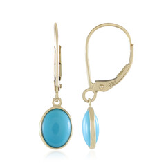 Orecchini in oro con Turchese Sleeping Beauty