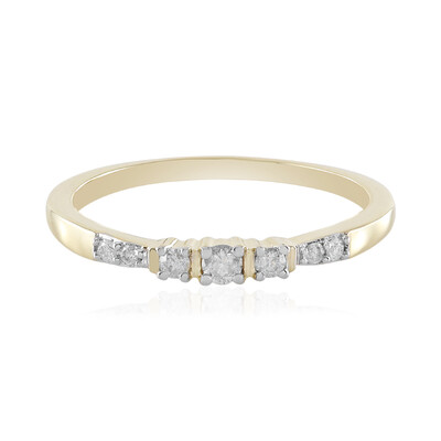 Anello in oro con Diamante I2 (H)