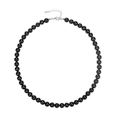 Collana in argento con Shungite