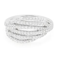 Anello in argento con Zircone