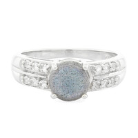 Anello in argento con Spectrolite