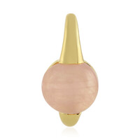 Ciondolo in argento con Quarzo Rosa