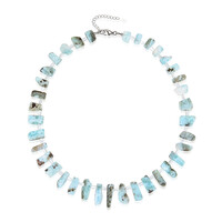 Collana in argento con Larimar