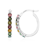 Orecchini in argento con Tormalina